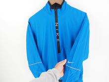 Load image into Gallery viewer, VINTAGE NIKE SPELLOUT SWOOSH WINDBREAKER - WMNS S
