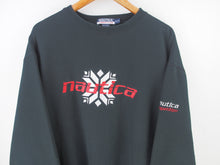 Load image into Gallery viewer, VINTAGE NAUTICA COMP WINTER EMBROIDERED CREW - XL
