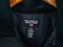 Load image into Gallery viewer, VINTAGE POLO JEANS CO PUFFER JACKET - M
