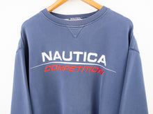 Load image into Gallery viewer, VINTAGE NAUTICA COMP EMBROIDERED CREWENCK - XL
