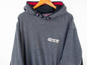 VINTAGE TOMMY ATHLETIC FLEECE HOODIE - XL