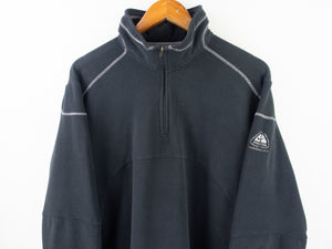 VINTAGE NIKE ACG LIGHT FLEECE 1/4 ZIP - M