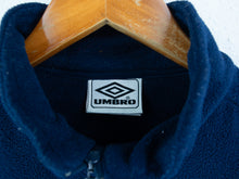 Load image into Gallery viewer, VINTAGE UMBRO EMBROIDERED FLEECE 1/4 - S
