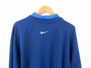 VINTAGE NIKE BIG SWOOSH 1/4 ZIP - L