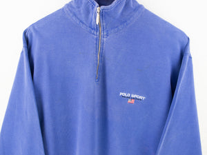 VINTAGE POLO SPORT 1/4 ZIP - L