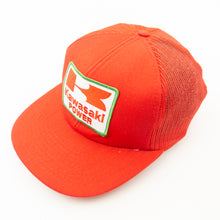 Load image into Gallery viewer, VINTAGE 80&#39;s KAWASAKI POWER TRUCKER CAP - ONE SIZE
