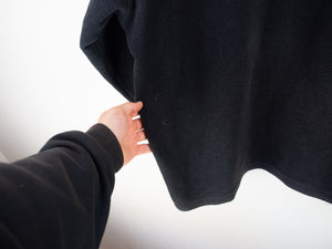 VINTAGE NIKE EMBROIDERED FLEECE HOODIE - XXL