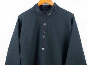 VINTAGE NIKE SWOOSH 1/4 ZIP SPELL WINDREAKER - XL