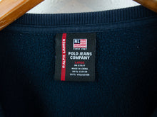 Load image into Gallery viewer, VINTAGE POLO JEANS CO EMBROIDERED CREWNECK - XL
