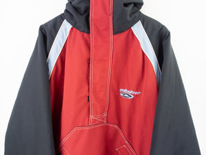VINTAGE QUIKSILVER LINED SNOW JACKET - XXL