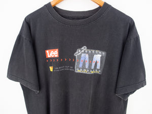 VINTAGE RARE LEE JEANS GRAPHIC T SHIRT - L