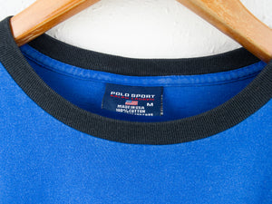 VINTAGE POLO SPORT GRAPHIC T SHIRT - L
