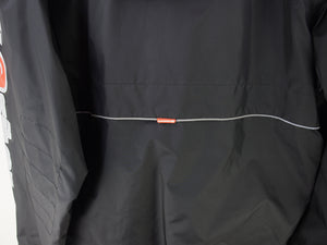 VINTAGE QUIKSILVER RUBBER LOGO WINDBREAKER - XL