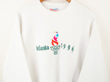 Load image into Gallery viewer, VINTAGE ATLANTA 1996 EMBROIDERED CREWNECK - L
