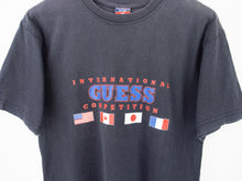 Load image into Gallery viewer, VINTAGE GUESS INTERNATIONAL GRAPHIC T SHIRT - S
