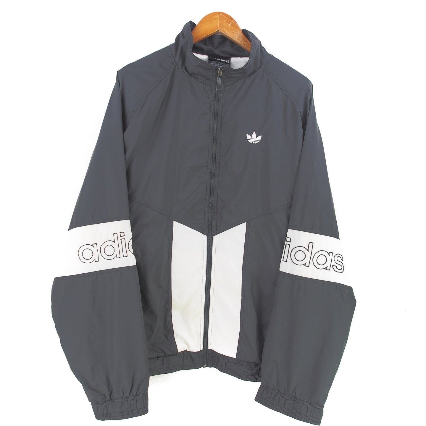 VINTAGE ADIDAS TWO TONE WINDBREAKER - XL