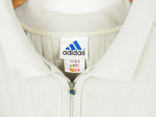 Load image into Gallery viewer, VINTAGE ADIDAS TWO TONE RUGBY JUMPER 1/4 ZIP - XL

