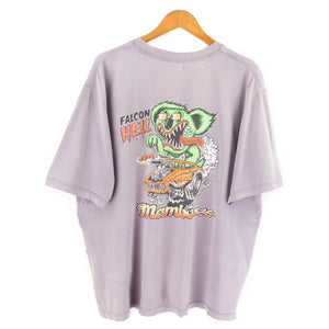 VINTAGE MAMBO 2000's FALCON HELL T SHIRT - L