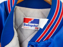 Load image into Gallery viewer, VINTAGE 90&#39;s TEXAS RANGERS SATIN BOMBER - XL

