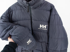 VINTAGE HELLY HANSEN REVERSIBLE PUFFER JACKET - XL