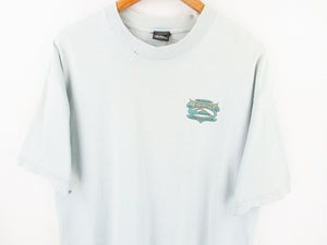 VINTAGE QUIKSILVER GRAPHIC T SHIRT - L