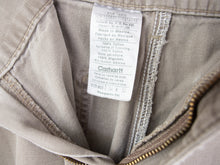Load image into Gallery viewer, VINTAGE CARHARTT DISTRESSED CARPENTER PANTS - 34&#39;
