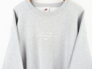 VINTAGE NIKE AIR EMBROIDERED CREWNECK - L