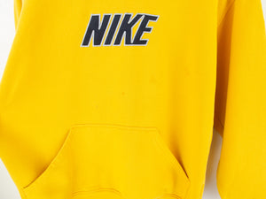 VINTAGE NIKE EMBROIDERED HOODIE - L