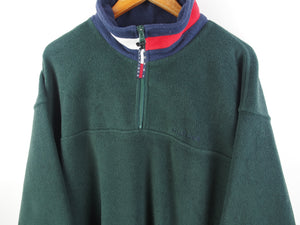 VINTAGE TOMMY HILFIGER FLAG FLEECE 1/4 - XL/XXL