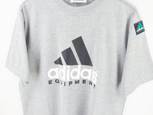 VINTAGE ADIDAS EQT BIG LOGO T SHIRT - L
