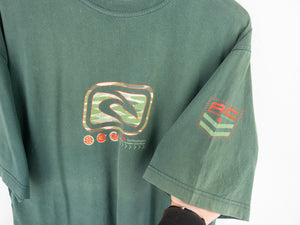 VINTAGE RIPCURL GRAPHIC T SHIRT - XL