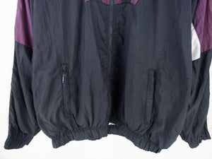 VINTAGE NIKE SWOOSH LINED WINDBREAKER - L