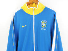 Load image into Gallery viewer, VINTAGE NIKE BRASIL ZIP UP JUMPER - XXL
