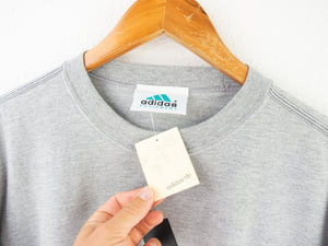 VINTAGE ADIDAS EQT BIG LOGO T SHIRT - L