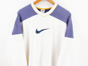 VINTAGE NIKE BIG SWOOSH CREWNECK - M