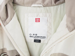 VINTAGE Y2K BILLABONG CREAM JACKET - XXL