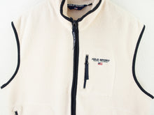Load image into Gallery viewer, VINTAGE POLO SPORT FLEECE VEST - L
