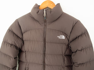 VINTAGE NORTH FACE 700 BROWN NUPTSE PUFFER - WMNS S