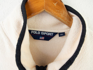VINTAGE POLO SPORT FLEECE VEST - L