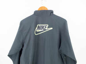 VINTAGE NIKE BIG BACK LOGO WINDBREAKER - WMNS L