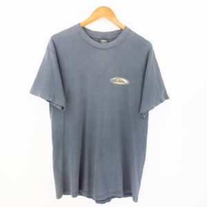 VINTAGE QUIKSILVER FADED GRAPHIC T SHIRT - M/L