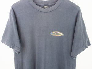 VINTAGE QUIKSILVER FADED GRAPHIC T SHIRT - M/L