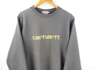 VINTAGE CARHARTT EMBROIDERED CREWNECK - L