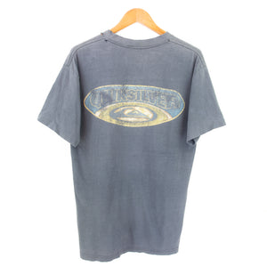 VINTAGE QUIKSILVER FADED GRAPHIC T SHIRT - M/L