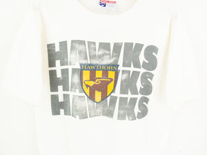 VINTAGE EARLY 90's HAWTHORN GRAPHIC T SHIRT - M