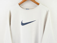 Load image into Gallery viewer, VINTAGE NIKE BIG SWOOSH CREWNECK - M
