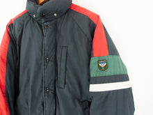 Load image into Gallery viewer, VINTAGE 80&#39;s GRAIL POLO UNI CREST PUFFER JACKET - L
