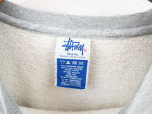 Load image into Gallery viewer, VINTAGE STUSSY EMBROIDERED CREWNECK - XL

