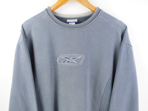 VINTAGE REEBOK EMBROIDERED CREWNECK - L