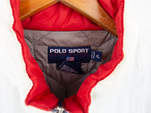 VINTAGE POLO SPORT HOCKEY PUFFY JACKET - XL